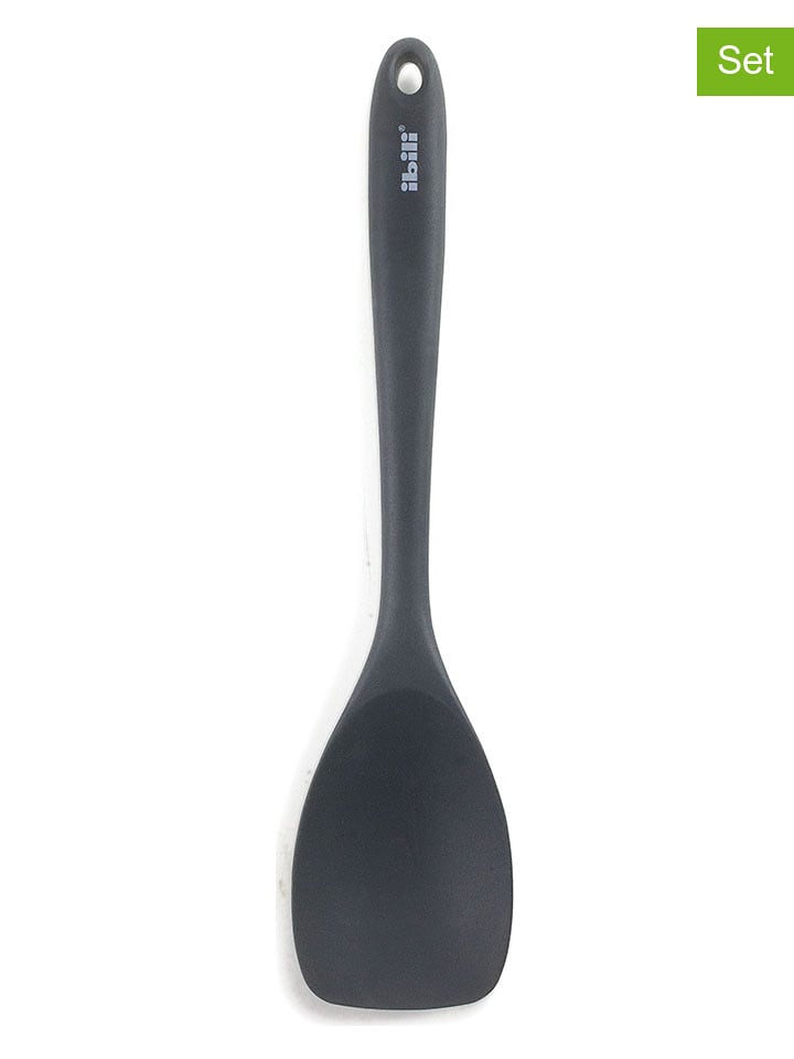 Ibili Łopatki (2 szt.) w kolorze granatowym do ciasta - wys. 12 cm rozmiar: onesize