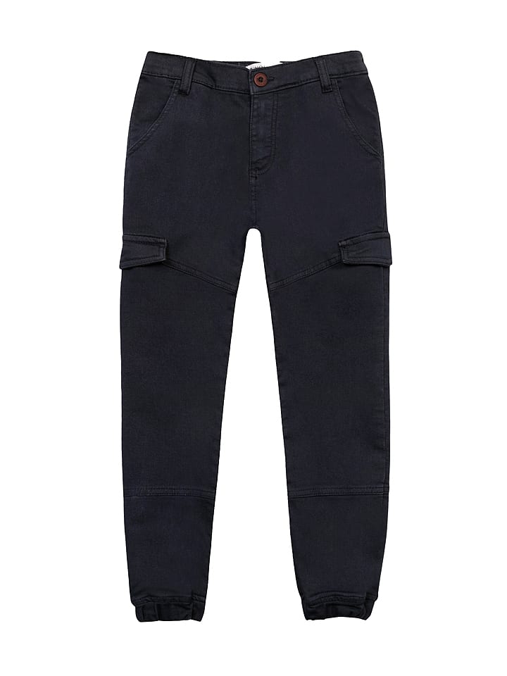 Minoti Bojówki w kolorze granatowym rozmiar: 80/86