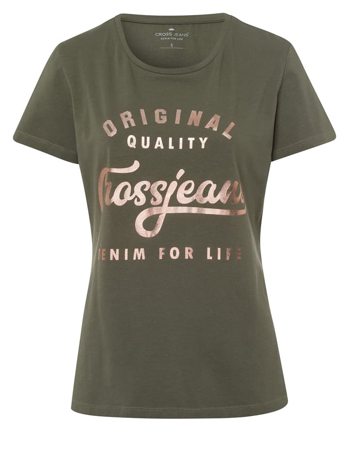 Koszulka w kolorze oliwkowym