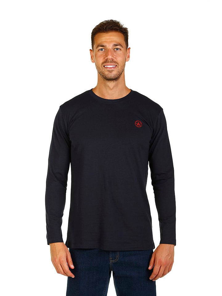 The Time of Bocha Koszulka w kolorze granatowym rozmiar: S