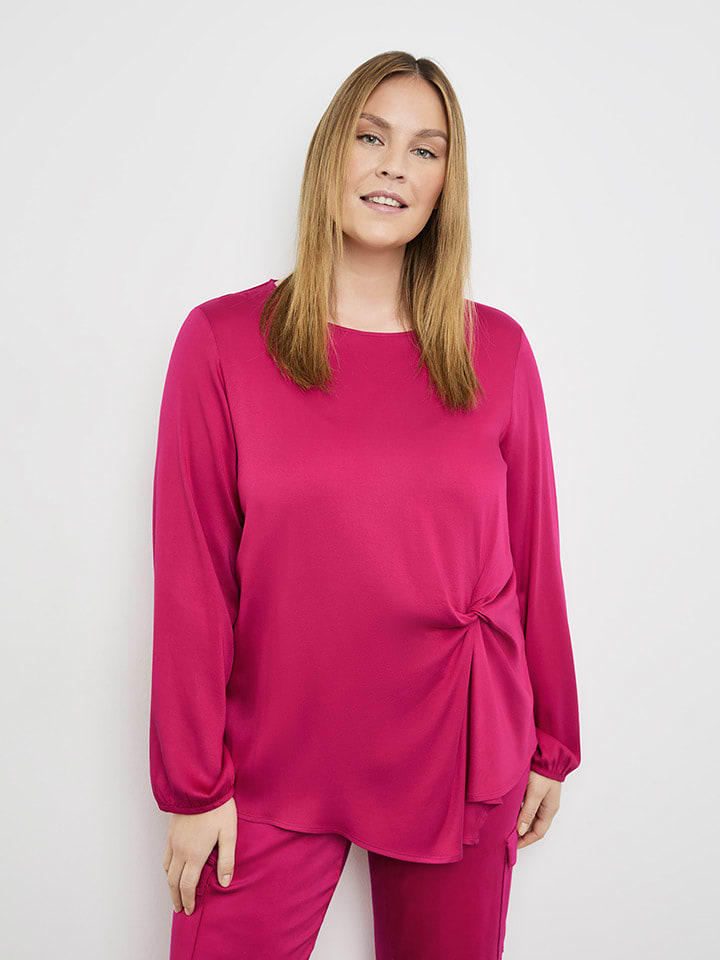 SAMOON Bluzka w kolorze różowym rozmiar: 48