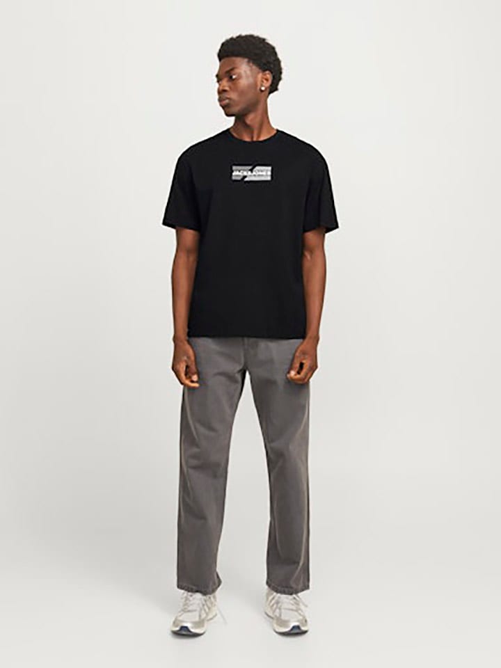 Jack & Jones Koszulka w kolorze czarnym rozmiar: XL
