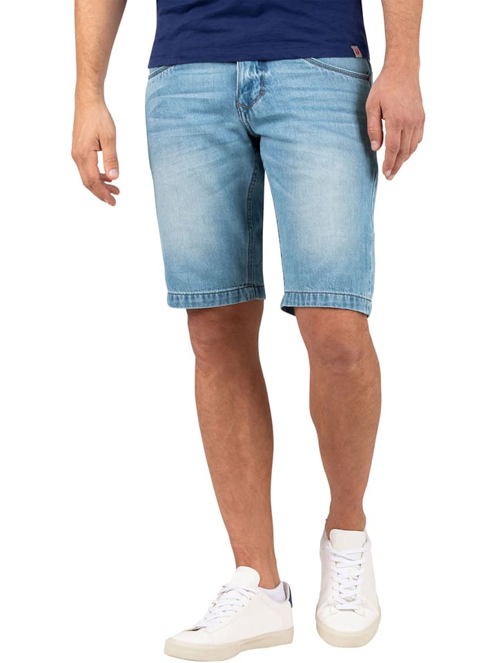 Timezone Szorty dżinsowe "Rocky" - Regular fit - w kolorze błękitnym rozmiar: W29