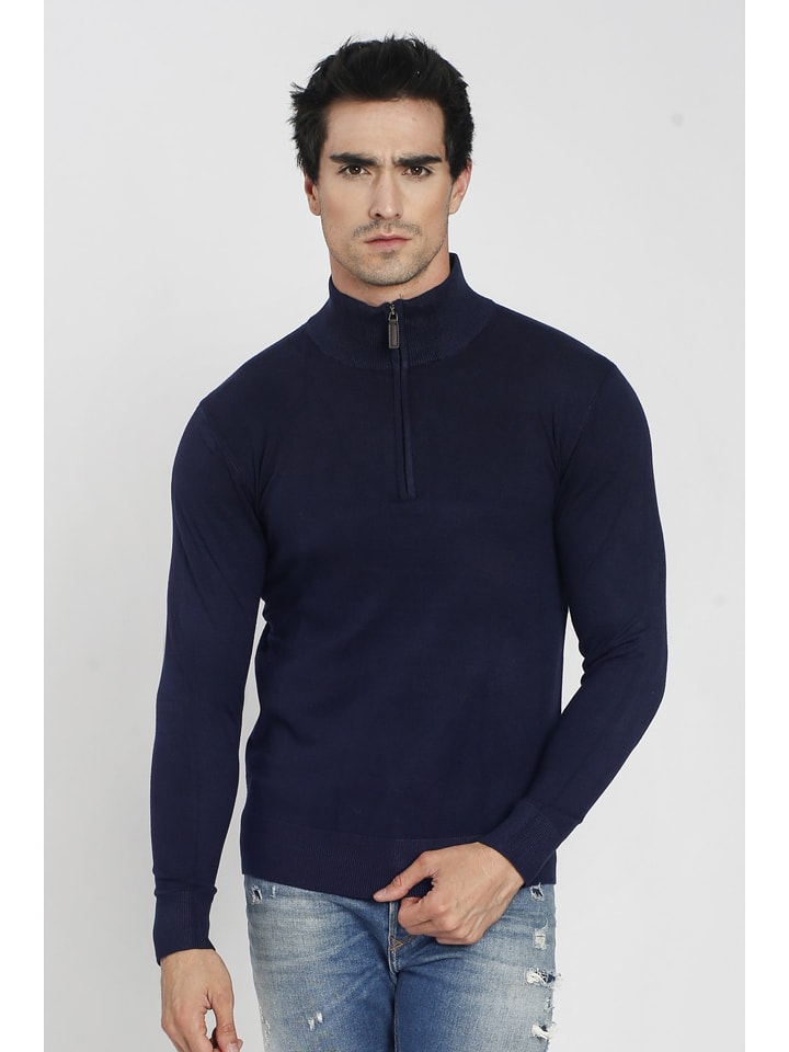 William de Faye Sweter w kolorze granatowym rozmiar: 48