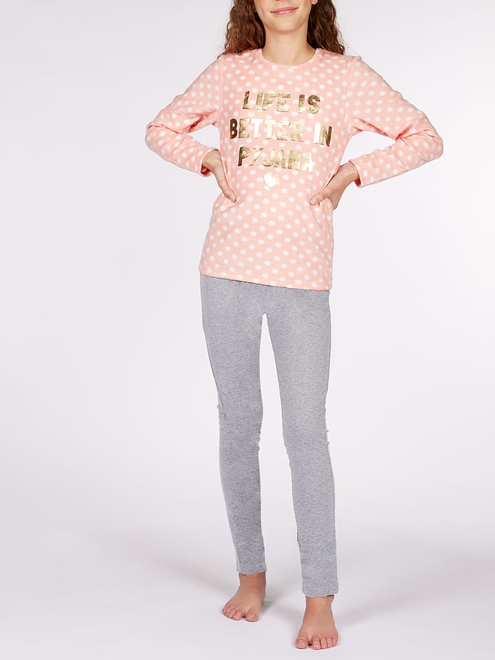 Lina Pink Piżama w kolorze szaro-pomarańczowym rozmiar: 176