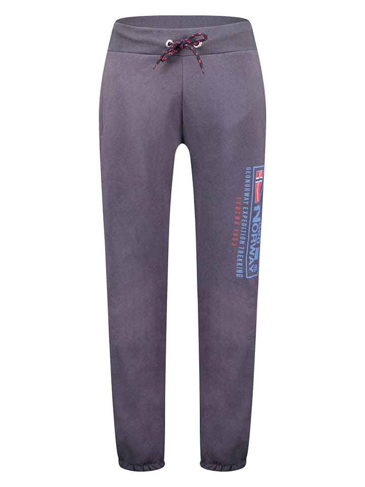 Geographical Norway Spodnie dresowe "Moffroy" w kolorze ciemnoszarym rozmiar: L