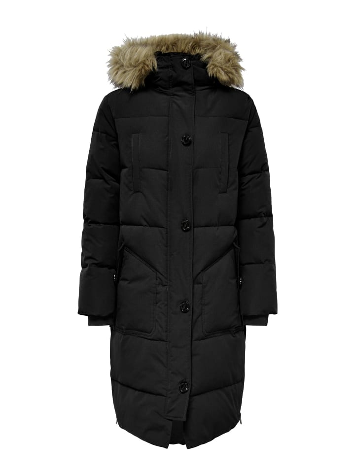 JDY Płaszcz zimowy "Look" w kolorze czarnym rozmiar: XL