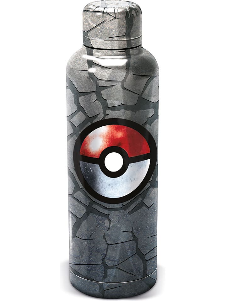 Pokémon Bidon w kolorze antracytowym - 515 ml rozmiar: onesize