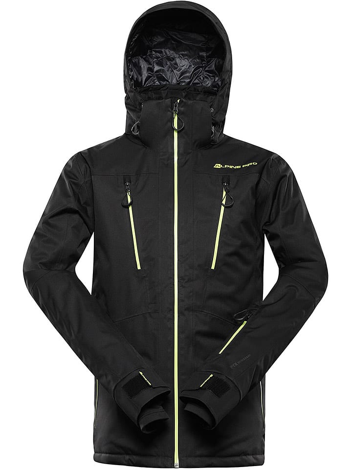 Alpine Pro Kurtka narciarska "Ream" w kolorze czarnym rozmiar: XS