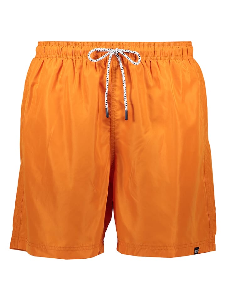 Regatta Szorty kąpielowe "Mackleyna" w kolorze pomarańczowym rozmiar: L