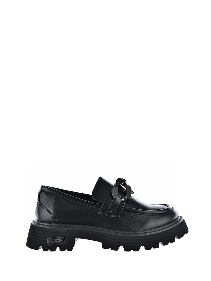BIG STAR Mokasyny w kolorze czarnym rozmiar: 38