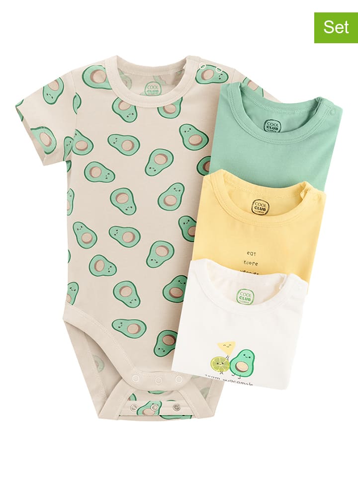 COOL CLUB Body (4 szt.) w różnych kolorach rozmiar: 62