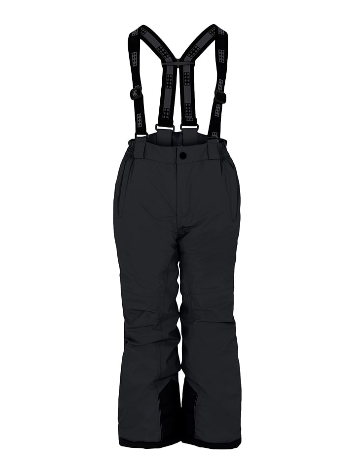 LEGO Spodnie narciarskie "Powai 708" w kolorze czarnym rozmiar: 110