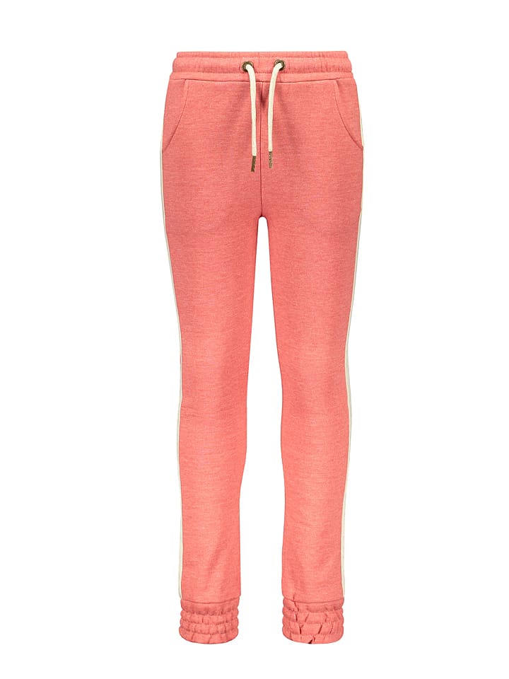 Spodnie dresowe w kolorze koralowym