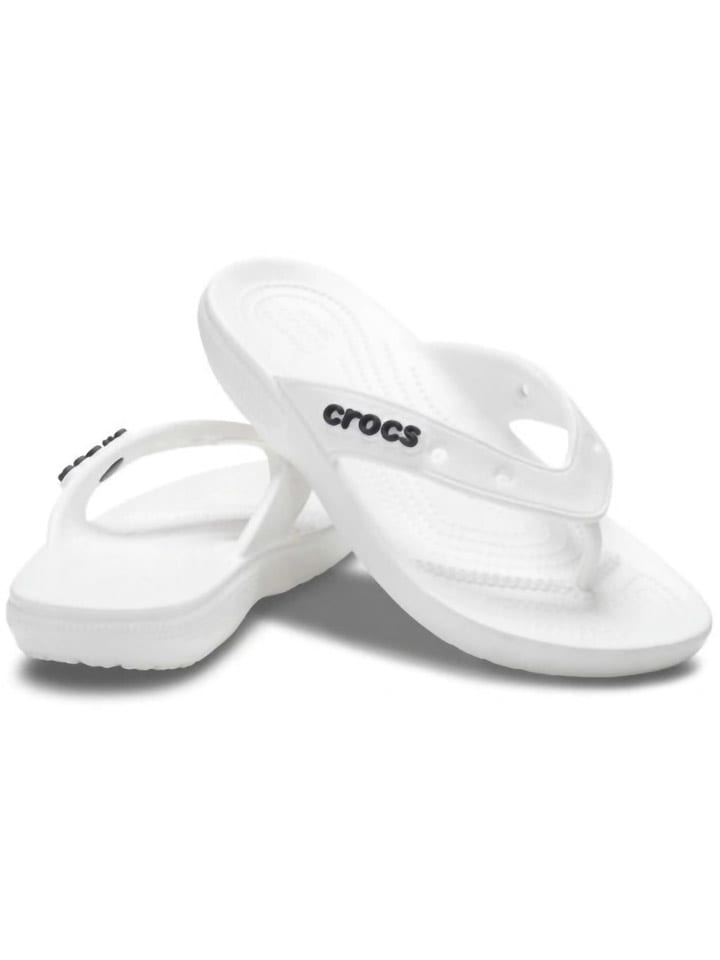 Crocs Japonki "Classic" w kolorze białym rozmiar: 37/38