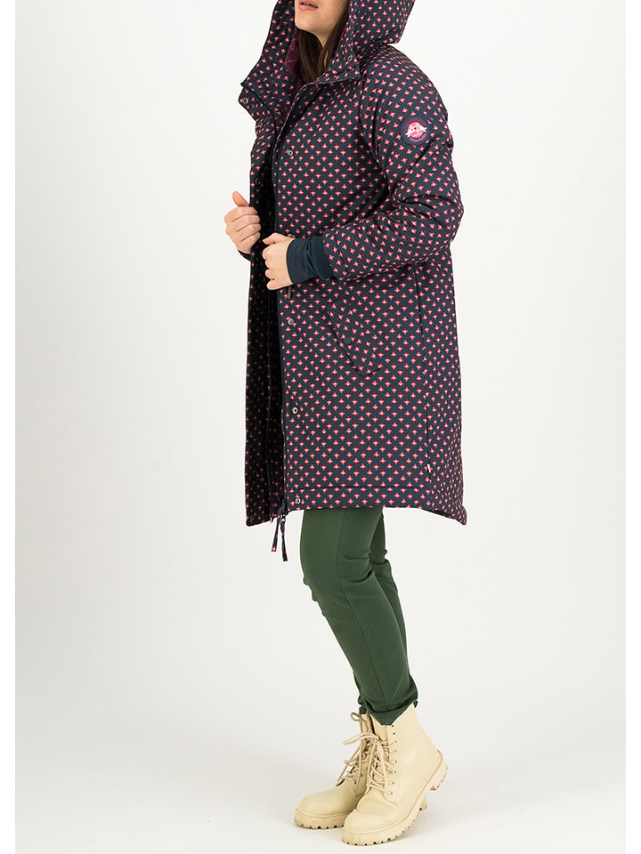 Blutsgeschwister Kurtka zimowa "Winter Wonder Woods" w kolorze fioletowo-różowym rozmiar: L