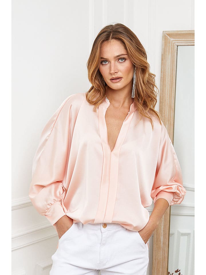 Joséfine Bluzka "Patrick" w kolorze jasnoróżowym rozmiar: M