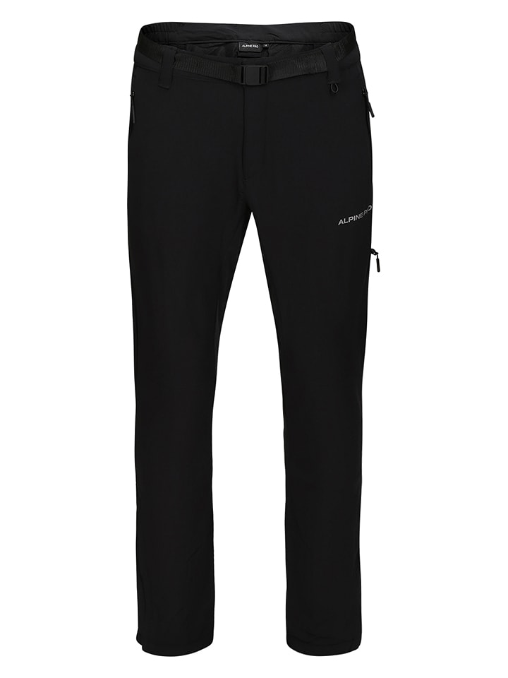 Alpine Pro Spodnie softshellowe "Okem" w kolorze czarnym rozmiar: 50