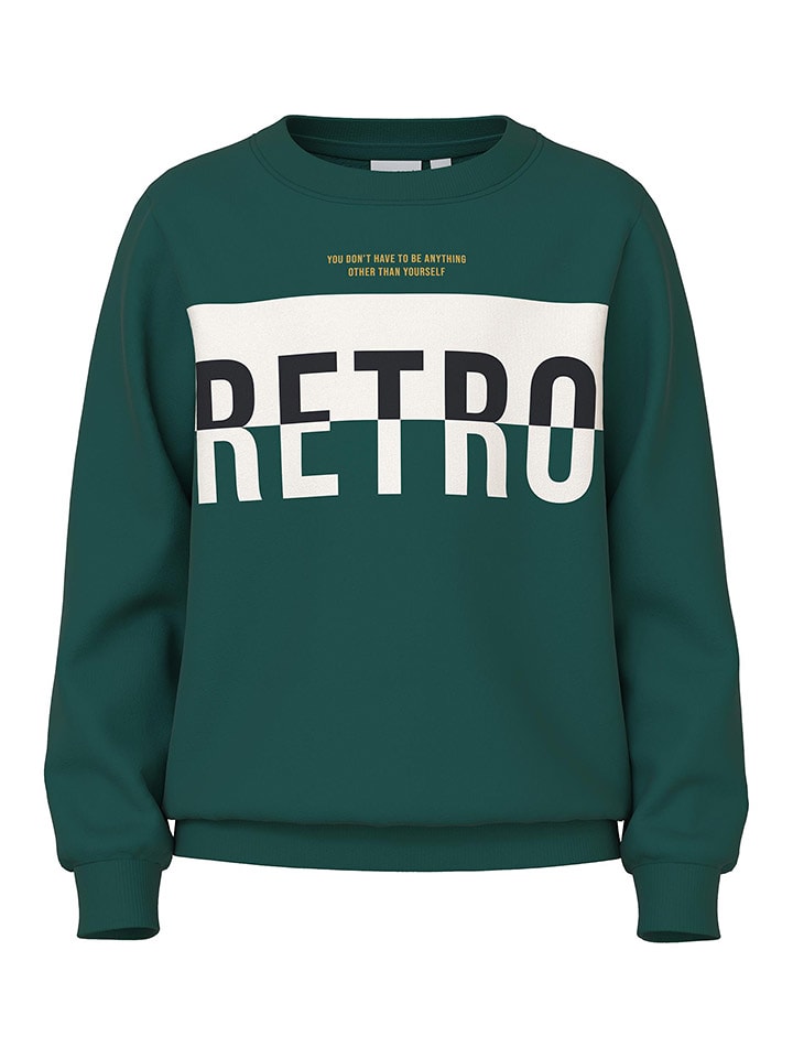 name it Bluza "Vildar" w kolorze zielonym rozmiar: 146/152