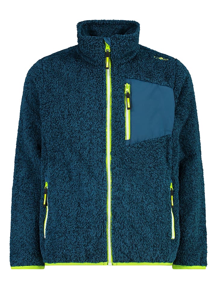 CMP Kurtka polarowa w kolorze zielonym rozmiar: 116