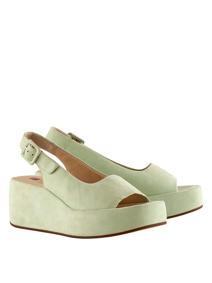 Högl Sandały "LouLou" w kolorze jasnozielonym rozmiar: 38