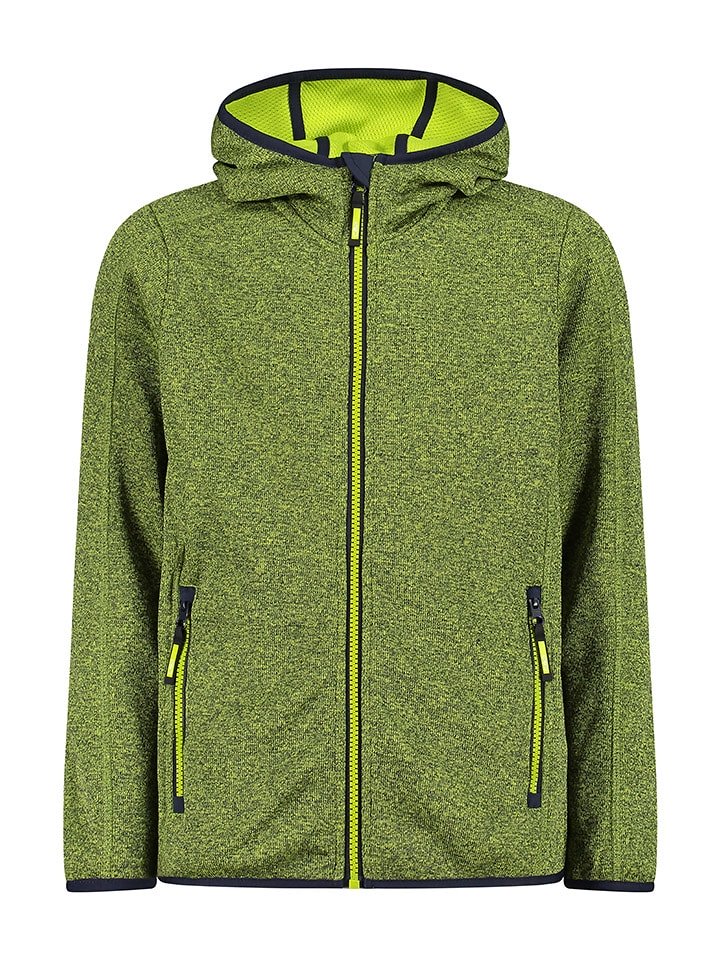 CMP Kurtka polarowa w kolorze zielonym rozmiar: 110