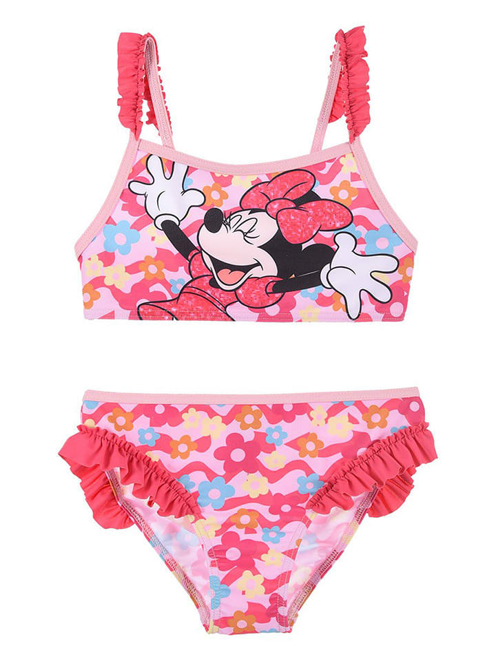 MINNIE MOUSE Bikini "Minnie" w kolorze różowym rozmiar: 116