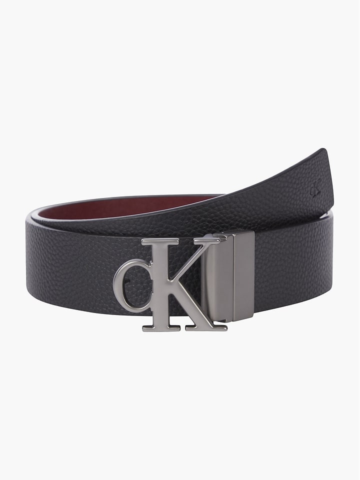 Skórzany pasek w kolorze czarnym