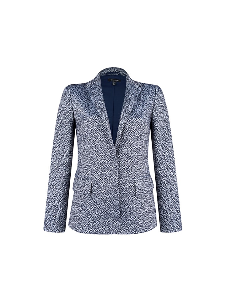 Marynarka w kolorze niebiesko-szarym