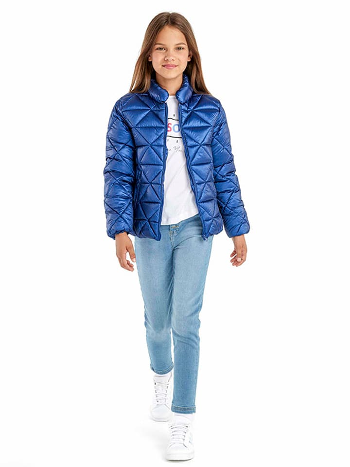 Minoti Kurtka pikowana w kolorze granatowym rozmiar: 158/164