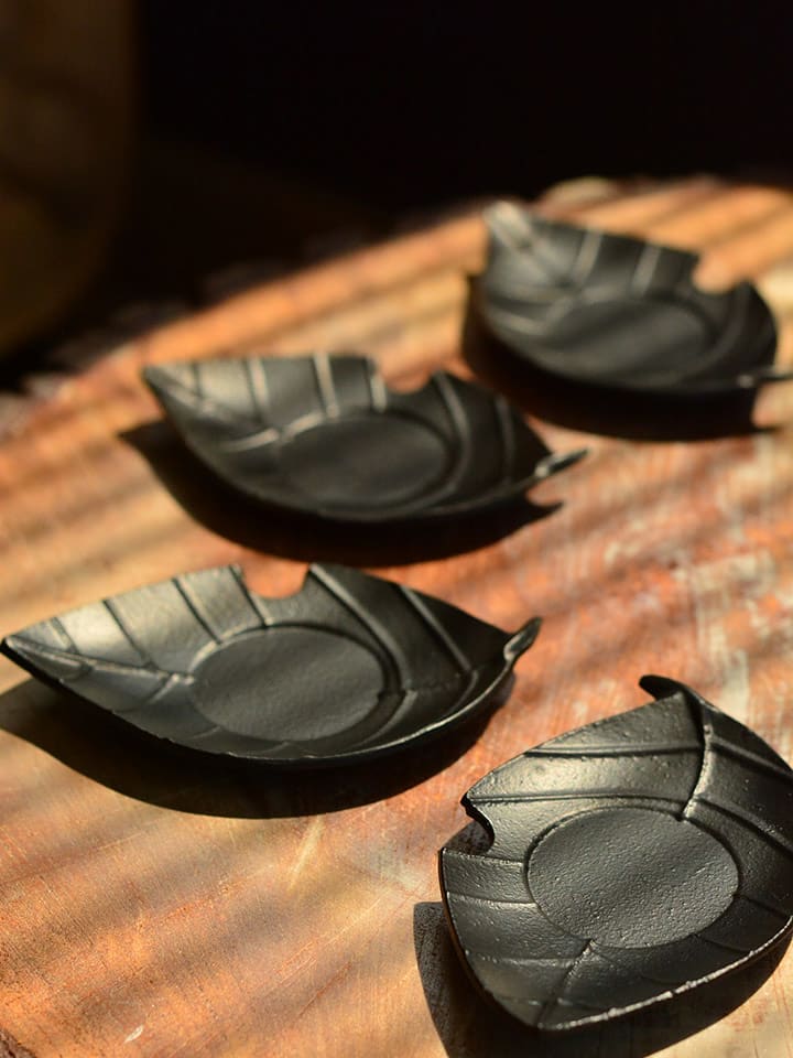 Violeta Home Podkładka w kolorze czarnym - 12 x 7,5 cm rozmiar: onesize