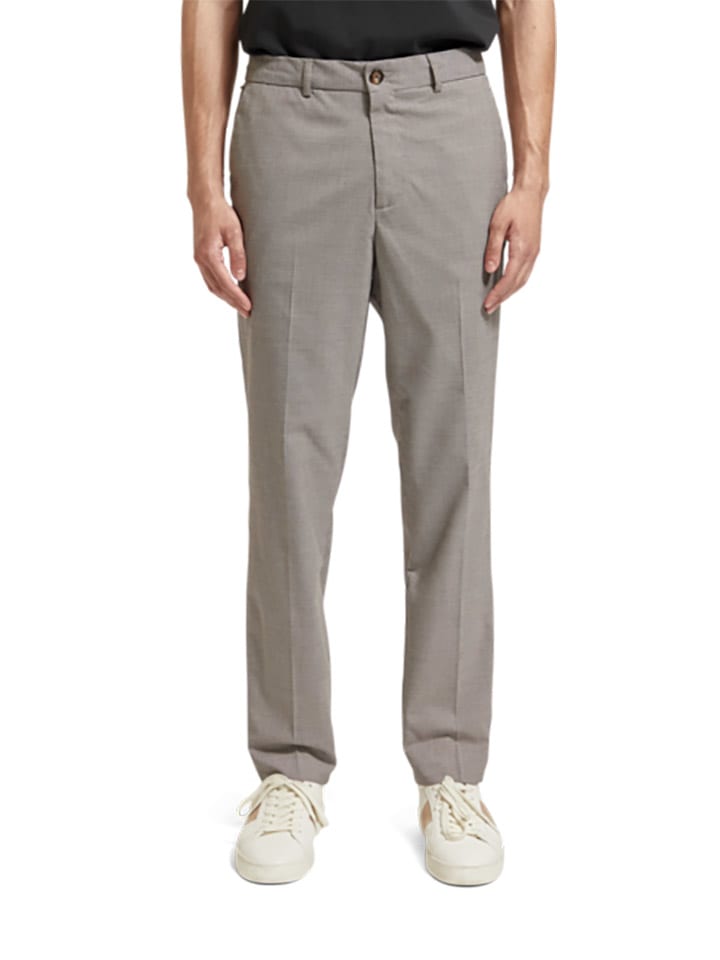 Scotch & Soda Spodnie chino w kolorze szarym rozmiar: W31/L34
