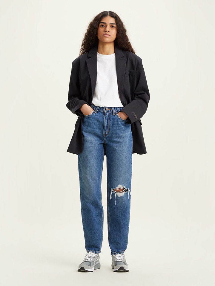 Levi´s Dżinsy "80S" - Mom fit - w kolorze niebieskim rozmiar: W32/L30