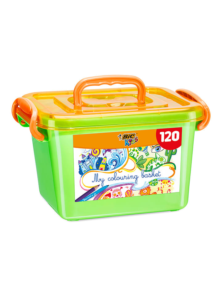 Bic 120-częściowy zestaw do malowania "My colouring basket" rozmiar: onesize