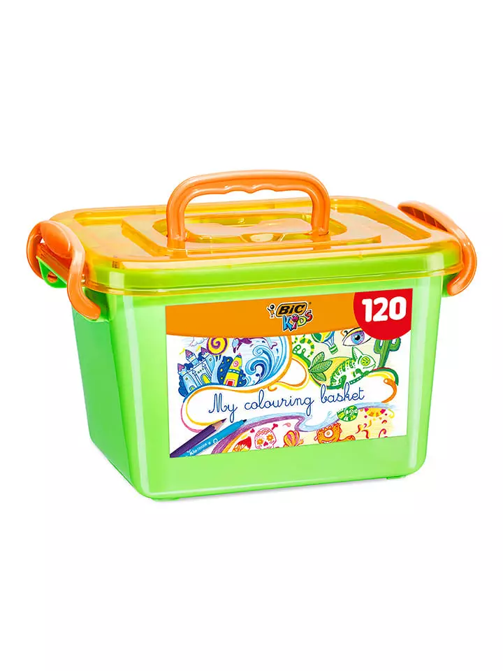 Bic 120-częściowy zestaw do malowania "My colouring basket" rozmiar: onesize