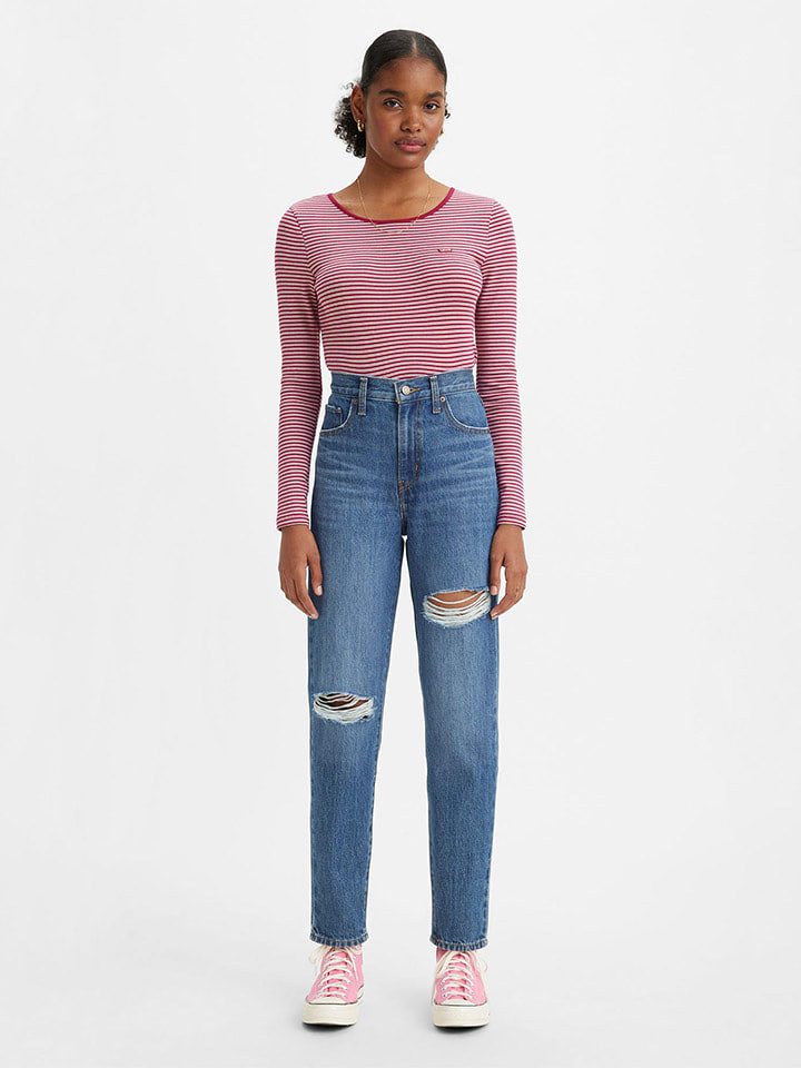 Levi´s Dżinsy - Mom fit - w kolorze niebieskim rozmiar: W30/L27