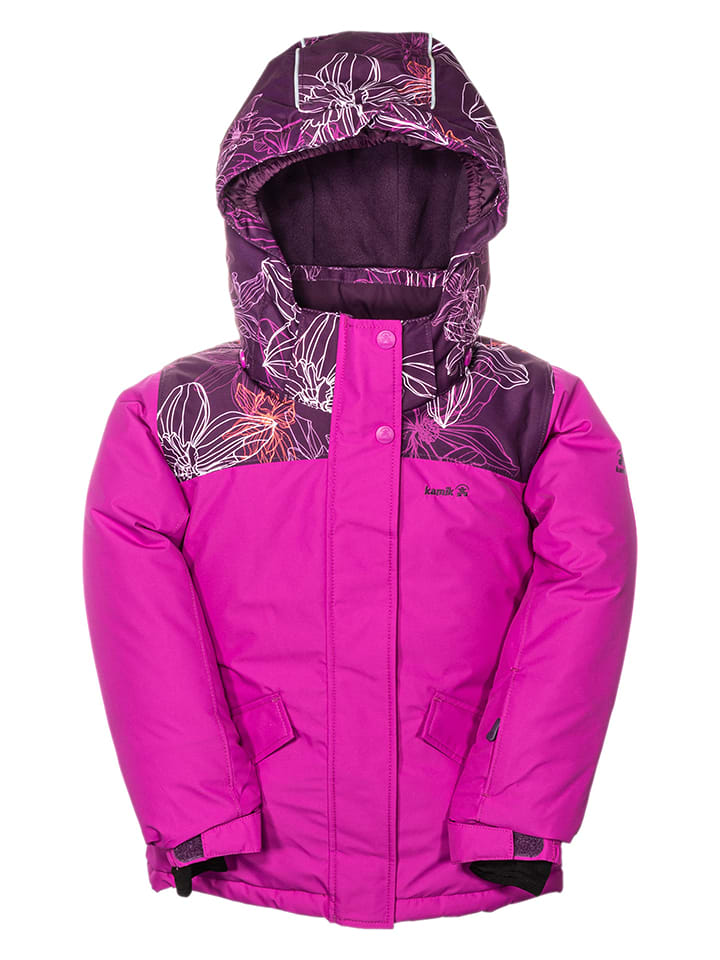 Kamik Kurtka zimowa "Cami-Leilani" w kolorze różowym rozmiar: 128