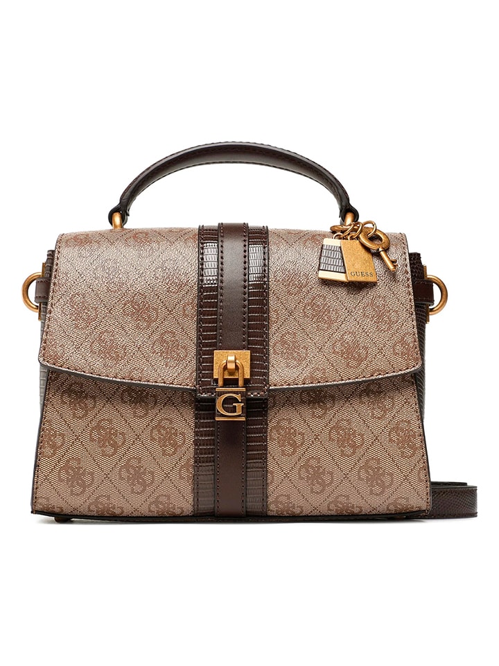 Guess Torebka w kolorze jasnobrązowym - 24 x 15 x 7 cm rozmiar: onesize