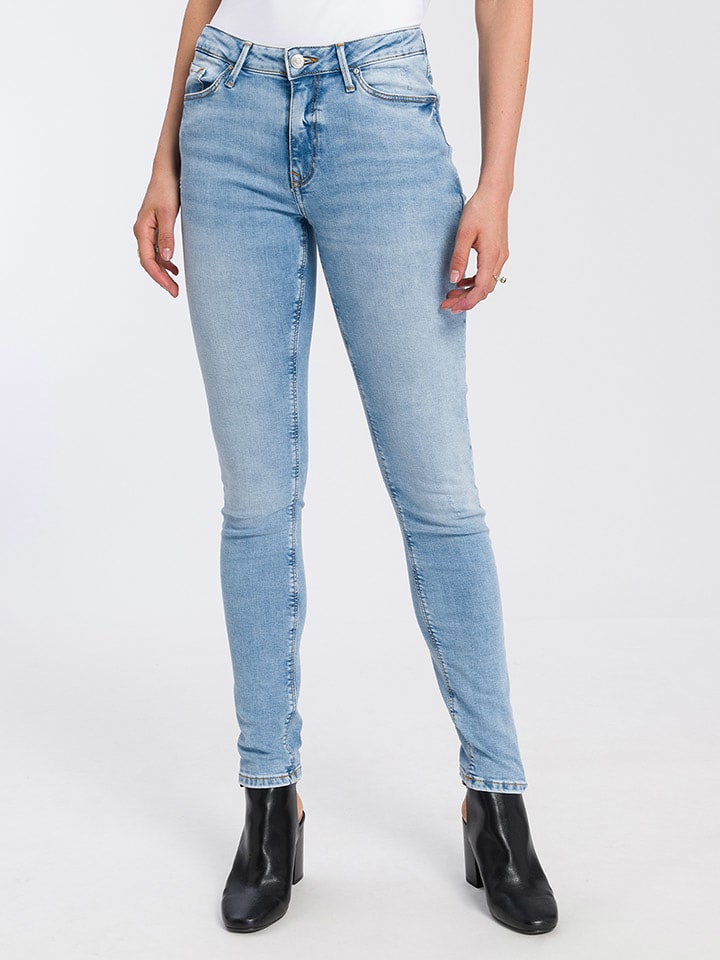 Cross Jeans Dżinsy - Skinny fit - w kolorze błękitnym rozmiar: W26/L32