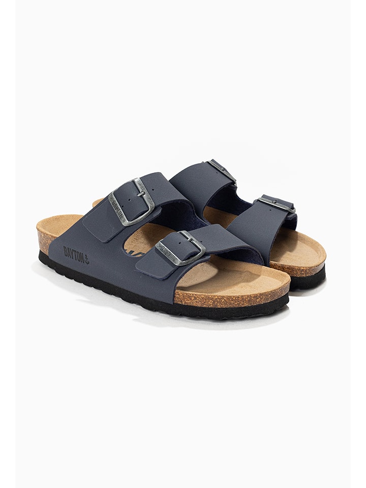 BAYTON Klapki "Atlas" w kolorze granatowym rozmiar: 26