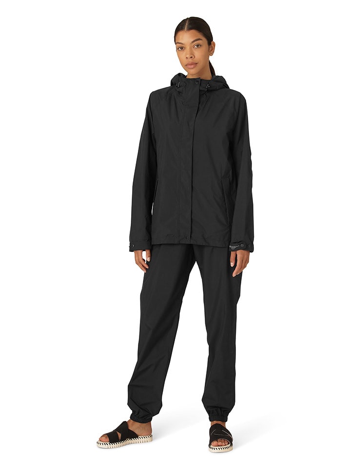 Ilse Jacobsen Kurtka przeciwdeszczowa w kolorze czarnym rozmiar: 42