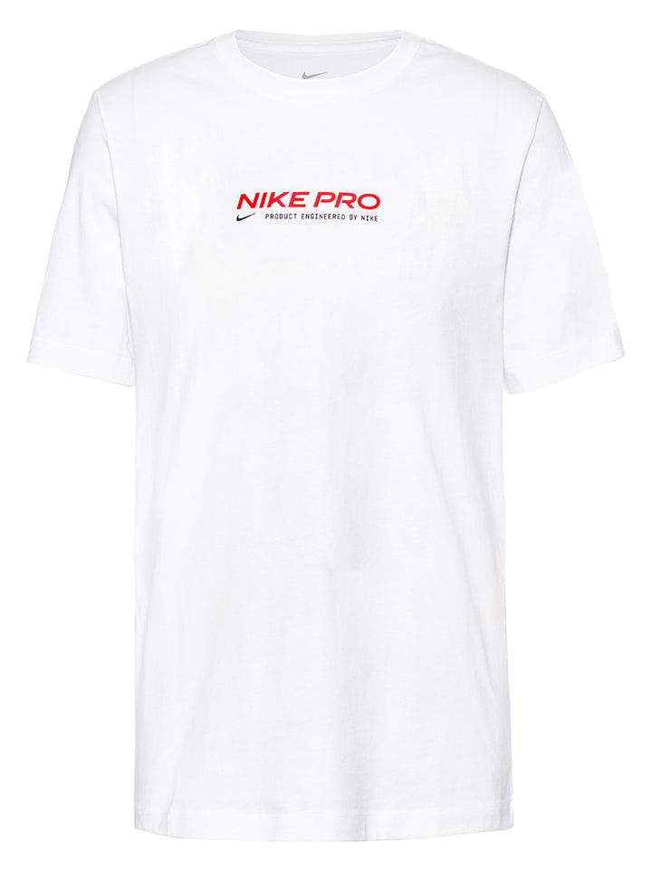 Nike Koszulka funkcyjna w kolorze białym rozmiar: L