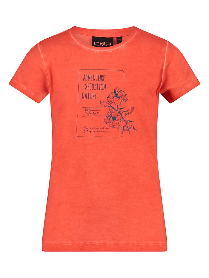 CMP Koszulka w kolorze czerwonym rozmiar: 128
