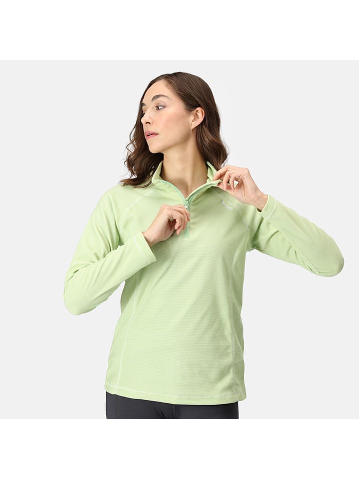 Regatta Bluza polarowa "Montes" w kolorze zielonym rozmiar: 42