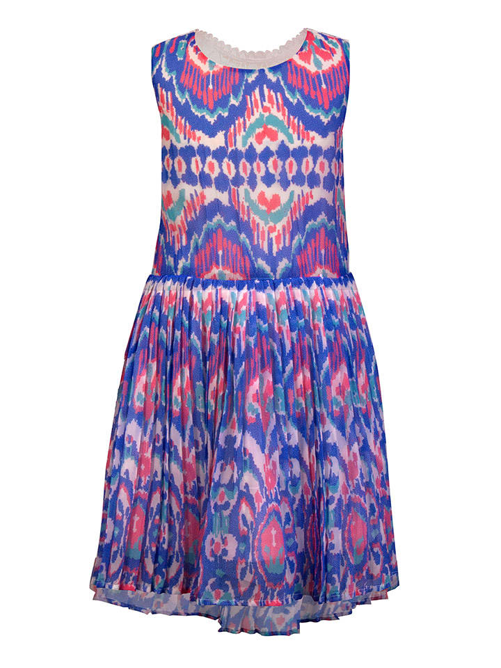 happy girls by Eisend Sukienka w kolorze niebieskim rozmiar: 122