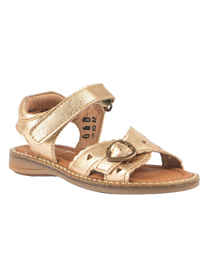 Rap Skórzane sandały w kolorze złotym rozmiar: 31