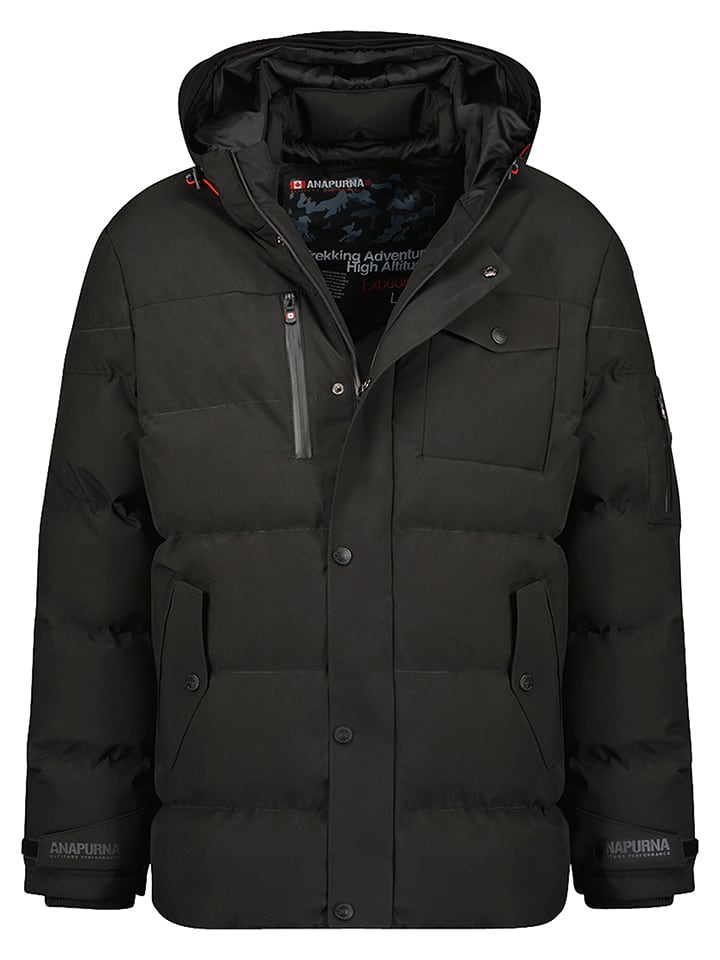 Kurtka zimowa w kolorze czarnym