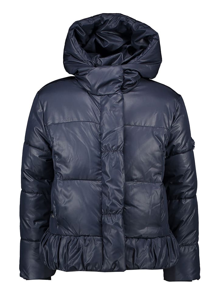 Kurtka zimowa "Bobbi" w kolorze granatowym