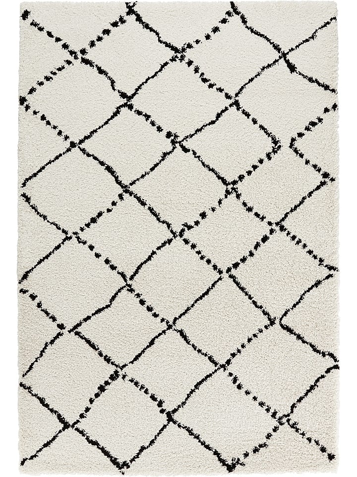 Mint Rugs Dywan "Hash" w kolorze kremowo-czarnym rozmiar: 200x290 cm