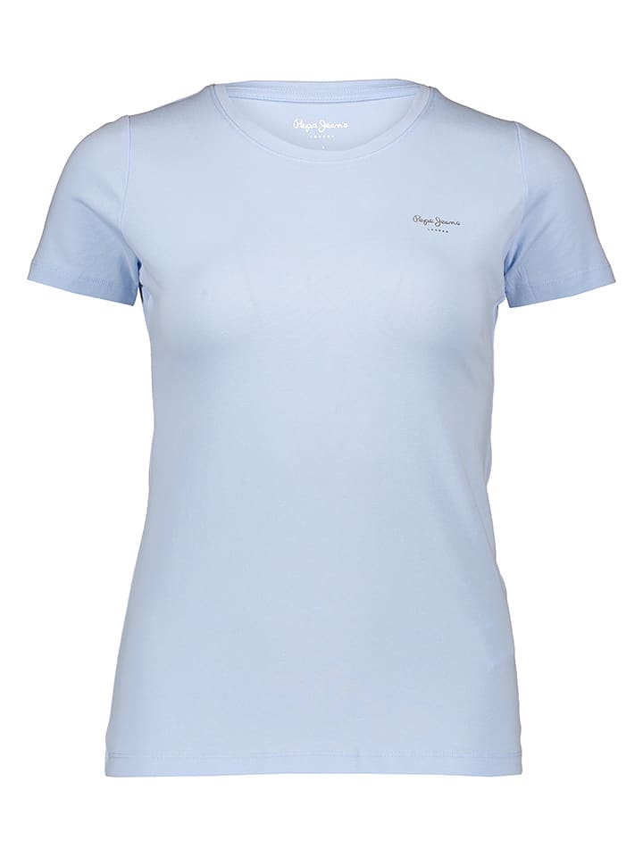 Pepe Jeans Koszulka w kolorze błękitnym rozmiar: S